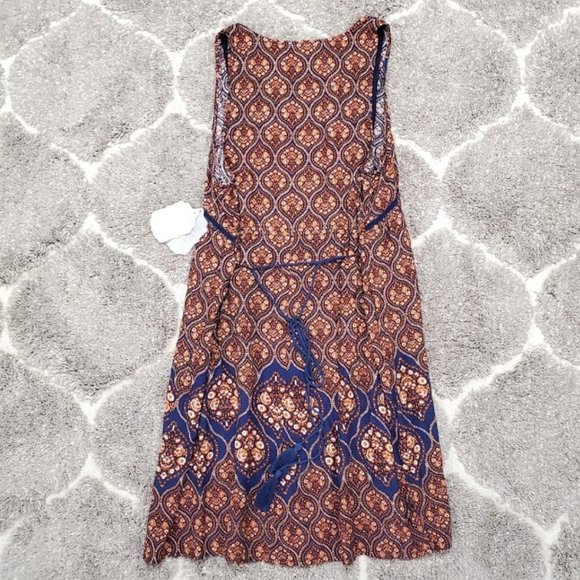 NWT Altar'd State Paisley Sleeveless Swing Dress - Picture 2 of 8